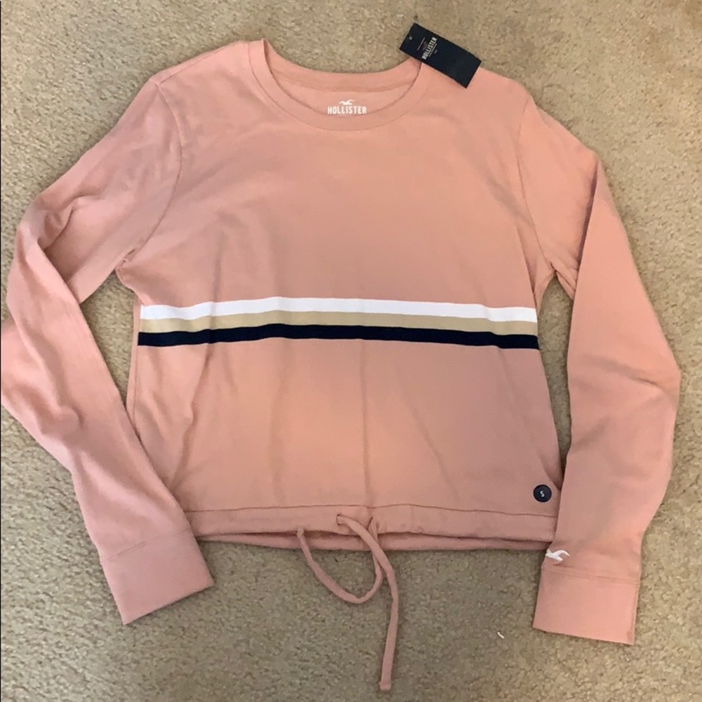 Pink Hollister Long sleeve shirt